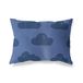 BonaMaison Blauw Decoratieve Kussensloop, Kussenhoezen Bank, Decoratieve Kussenhoesjes, Kussensloop; Sofa, Slaapkamer, Kantoor, Auto 45x60 Cm - Ontworpen en vervaardigd in Turkije