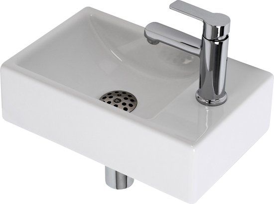 Plieger Houston fonteinset 37x23cm rechts wit 4970139