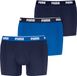 Puma Boxer short Everyday Basic Homme (3-pack) - Bleu - Taille M