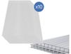 Michigan Lot de 10 panneaux en polycarbonate 4 mm "michigan" 7,9 m²