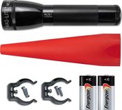 Maglite ML25LT 2-Cell Batteries Black Aluminum LED Safety Pack Flashlight 88204