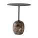 &Tradition Table Lato LN8 Warm black-Emparador marble