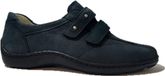 Waldlaufer 496301-H-Henni Bleu Femmes Baskets Basses Nubuck H