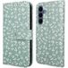 imoshion Housse de protection pour Samsung Galaxy S25 FE - Smoke Green Flowers