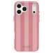 Kate Spade New York iPhone 17 Pro Max Hoesje - Compatibel met MagSafe - Designer Telefoonhoes - Streep Rose Coral
