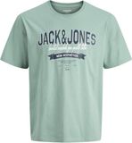 JACK&JONES JJELOGO TEE SS O-NECK 2 COL SS26 SN Heren T-shirt XS Katoen Mineraalblauw