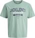 JACK&JONES JJELOGO TEE SS O-NECK 2 COL SS26 SN Heren T-shirt XS Katoen Mineraalblauw