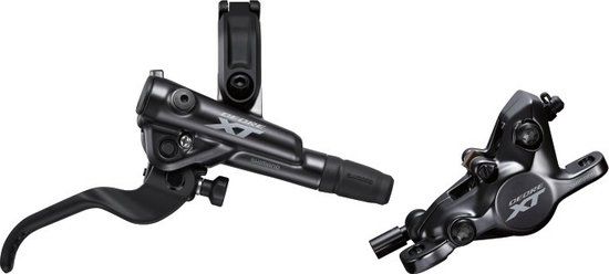 Shimano Deore XT BR-M8100 Disc Brake Set Rear Aluminum Black