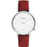 Komono Dameshorloge, analoog, kwarts, één maat, rood, 32016372, één maat, riem, Rood, One Size, straps