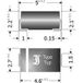 TRU COMPONENTS redresseur à barrière Schottky TC-SK34SMA DO-214AC 40 V 3 A