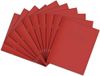 Rhino Oefenschrift, 48 geruite pagina's, 10 mm, rood, 10 stuks