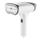 CLEANmaxx 2-in-1 stoomborstel, 1200 watt, opvouwbaar en draagbaar, compacte stomer met een stoomcapaciteit van 20 g/min en met 130 ml waterreservoir, ideaal voor op reis, kleding moeiteloos strijken