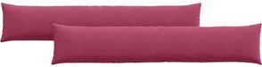 vidaXL Zitkussens 2 stuks Wijnrood 200 x 40 cm Corduroy stof