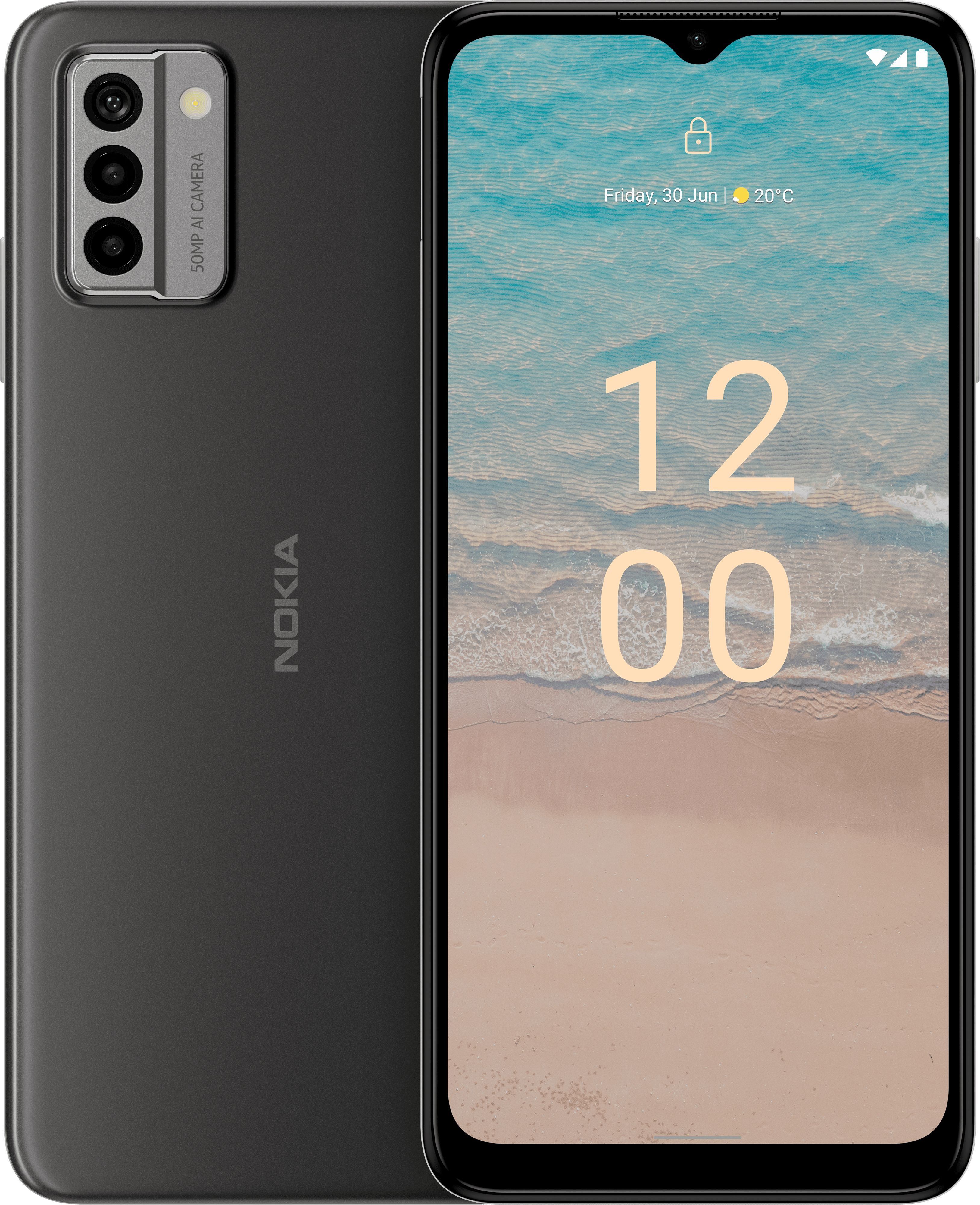 Nokia G22 Smartphone - 6.52" - 64GB - Dual SIM - 4G - Grijs