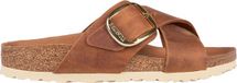 Birkenstock Siena Big Buckle Slippers - Dames - Cognac - Maat 38