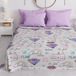 PETTI Artigiani Italiani - Microvezel bankhoes 220 x 270 cm, meisje kitten | multifunctioneel voor banken, sprei en tafelhoes | wasbare beschermhoes