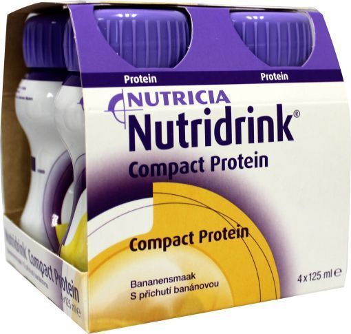 Nutricia Compact Proteine Banaan 4x125ml