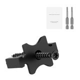 VEVOR 600x verborgen bevestigingen, afstandhouders voor vlonderplanken, universele composiet T-clips en kunststof bevestigingen met schroeven, geschikt voor plankafstanden van 6,5 mm en plankhoogte van 10 mm