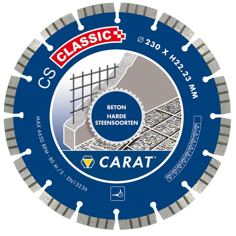 Carat Diamantzaag Beton Ø115X22,23Mm, Cs Classic