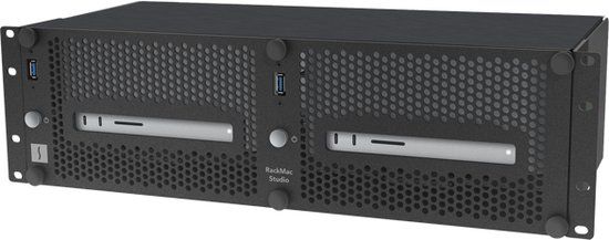 Sonnet RackMac Studio 3HE Rackmount Gehäuse Mac Stud