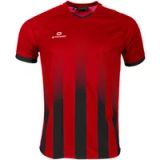 Stanno Vivid Shirt - Rood, Zwart - Maat M