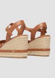 s.Oliver Sandalen Vrouwen Bruin Platte sandalen Maat 38