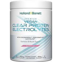 Holland & Barrett Premium Vegan Clear Protein Electrolytes Berries - 220g