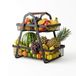 Janse® Fruitschaal XL - Corbeille à fruits - Noir - Métal