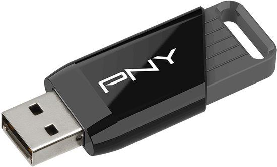 PNY Attaché X USB flash drive 128 GB Zwart