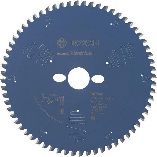 Bosch Cirkelzaagblad Expert for Aluminium 216x30x80T - 2608644110