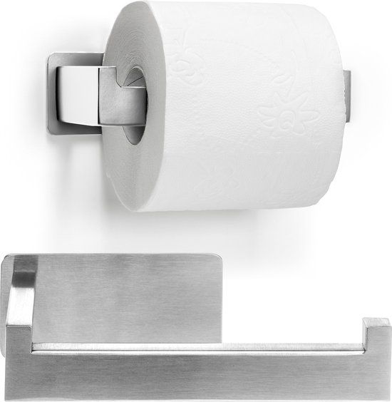 XIVADA Toiletrolhouder zonder Boren - RVS - Zelfklevend - Zilver
