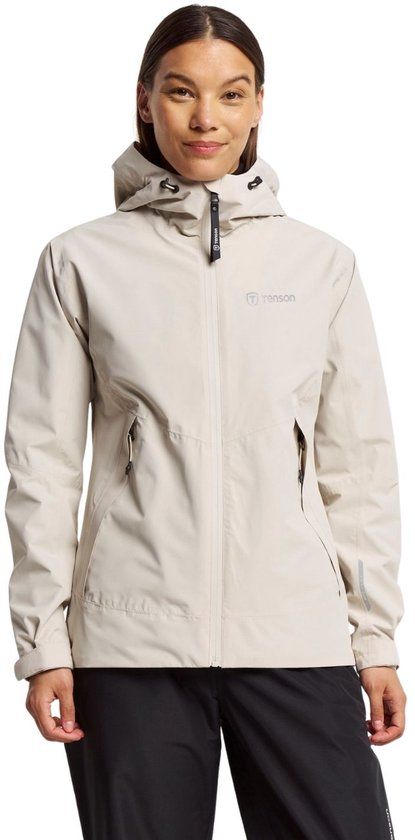 Tenson Wingra Regen Jas Dames Grijs L/40