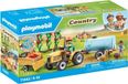 PLAYMOBIL Fermier avec tracteur et citerne, ferme Country, 117 pièces, dès 4 ans