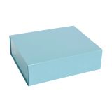 HAY Boîte avec couvercle Colour Storage L 34,5x41,5 cm bleu océan