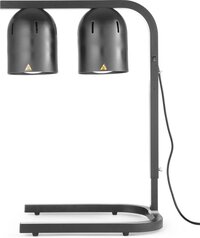 Hendi Infrarood Warmhoudbrug - Zwart - 500W - RVS