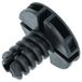 vhbw Electrolux vhbw Stellfuß kompatibel mit Electrolux HT66K9128, RA350BE, RDC67550W, RDH3673PUE, HT57K8139 Wäschetrockner, Trockner - 3,5 cm Standfuß, Schwarz