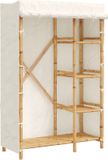 vidaXL Kledingkast - Bamboe - 110x45x170 cm
