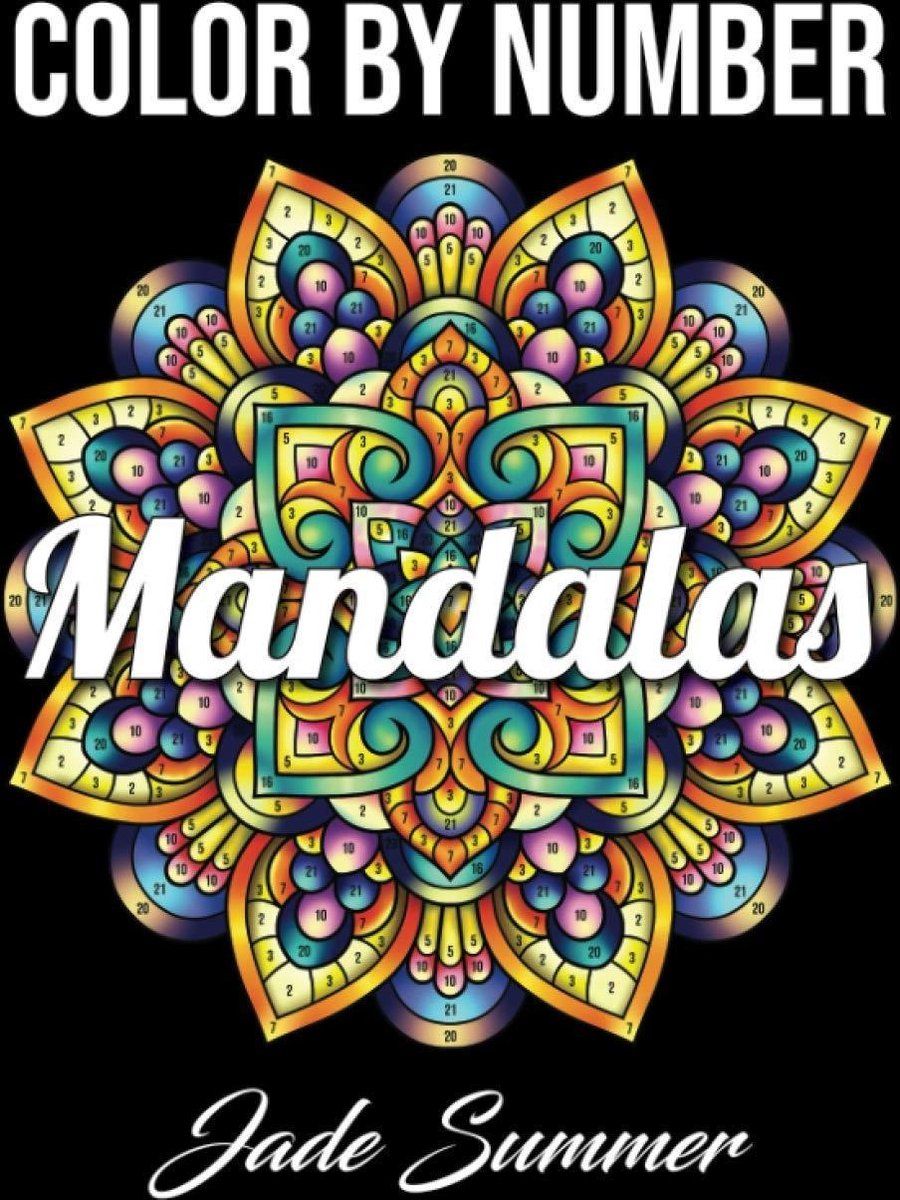 Jade Summer Color by Number Mandalas - 9798682563883