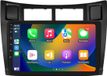 Happiq Autoradio met Bluetooth et CarPlay pour Toyota Yaris (2005-2012) - Stéréo Double Din Système de Navigation