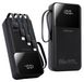 Batterie externe 50000mAh, 66W, avec écran LCD et 4 ports USB. Chargeur pour téléphones, tablettes et autres appareils, convient pour les déplacements et le bureau