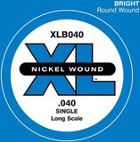 D'Addario XLB040 Nickel Wound Losse Bassnaar .040