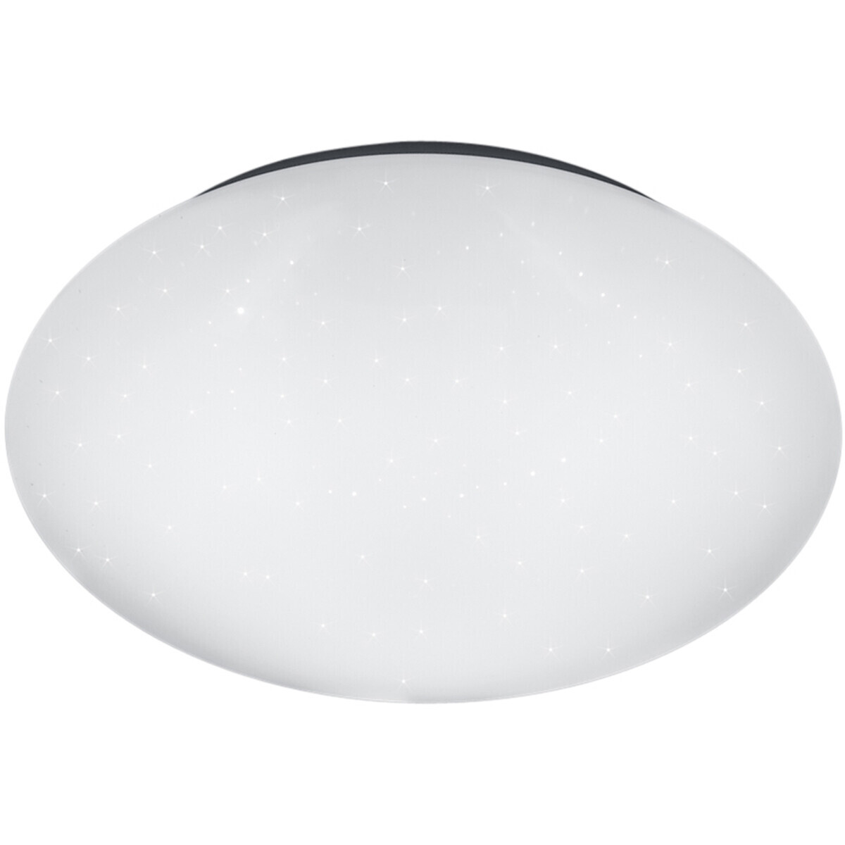 BES LED LED Plafondlamp - Trion Puta - 15W - Natuurlijk Wit 4000K - Sterlicht - Rond - Mat Wit - Kunststof