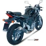 Mivv Silencieux de moto + demi-ligne GP Suzuki SV650