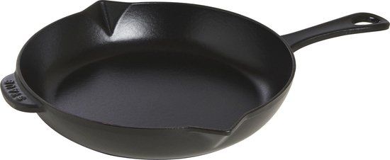 Staub Koekenpan - Gietijzer - 26 cm - Zwart