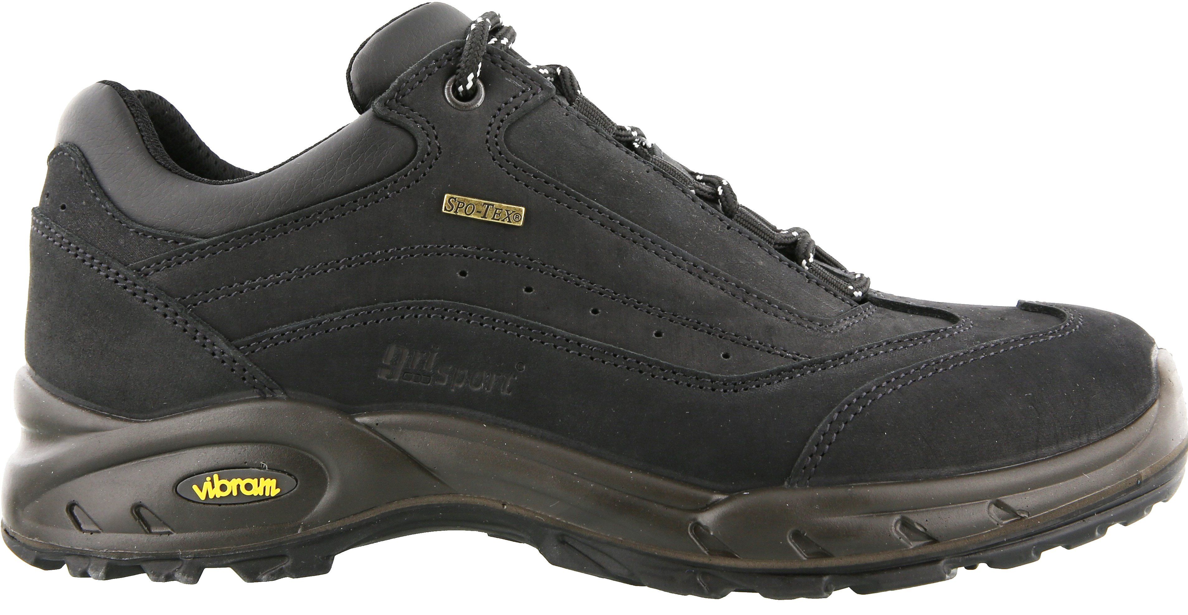 Grisport Travel Low Unisex Wandelschoenen - Black - Maat 43
