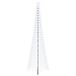 vidaXL Sapin de Noël LED EKENAS - 500 cm - 550 LED's - Blanc froid - Fer - Noir
