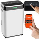OEM Déshumidificateur, capacité de 25 litres par jour, application Wi-Fi, fonctionnement silencieux, couleur blanche