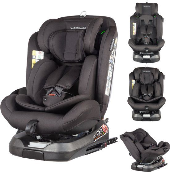 X Adventure Autostoel Supreme i-Size Zwart
