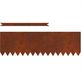 vidaXL Bouclier de tondeuse à gazon, 30 pièces, 100 x 0,05 x 30 cm, acier résistant aux intempéries