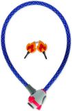 Space Adventure Kids Câble antivol - 75 cm - Avec clé